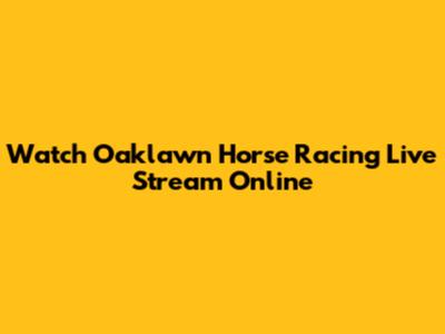 Watch Oaklawn Horse Racing Live Stream Online